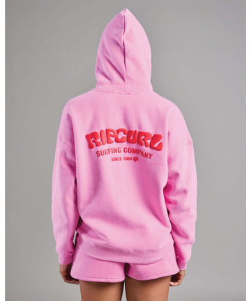 Rip Curl Surf Puff Heritage Hood - Pink